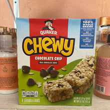 Load image into Gallery viewer, Quaker Chewy Chocolate Chip
