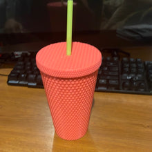 गैलरी व्यूवर में इमेज लोड करें, Starbucks Dragonfruit Studded Tumbler Summer 2022 Grande 16 oz
