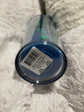 Load image into Gallery viewer, Starbucks Acrylic 2022 Holiday Blue Green ‘Berry Corsage Color Change’ Tumbler 24oz Venti
