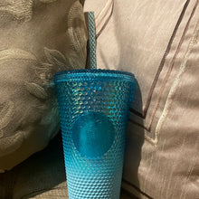 Load image into Gallery viewer, Starbucks 2023 Winter Blue Studded Tumbler Grande 16oz

