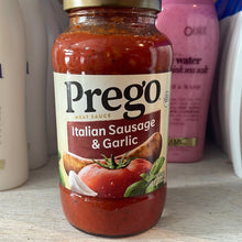 將圖片載入圖庫檢視器 Prego Italian Sauce - Italian Sausage &amp; Garlic
