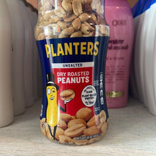 이미지를 갤러리 뷰어에 로드 , Planters Dry Roasted Unsalted Peanuts
