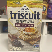 이미지를 갤러리 뷰어에 로드 , Triscuit - Woven w/Poppy Seeds Garlic &amp; Onion
