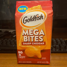 Load image into Gallery viewer, Goldfish Baked Snack Crackers - Mega Bites Sharp Cheddar
