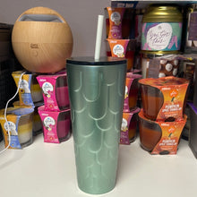 이미지를 갤러리 뷰어에 로드 , 2022 Starbucks Stainless Steel Mermaid Tail Venti Tumbler 24oz
