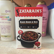 Load image into Gallery viewer, Zatarains Black Beans &amp; Rice
